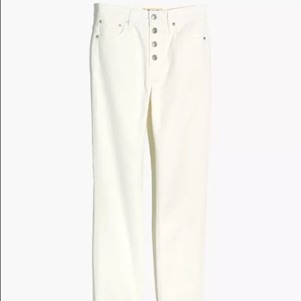 HP🎉 Madewell / The Perfect Vintage Crop Jean Button-Front Edition - Picture 4 of 8